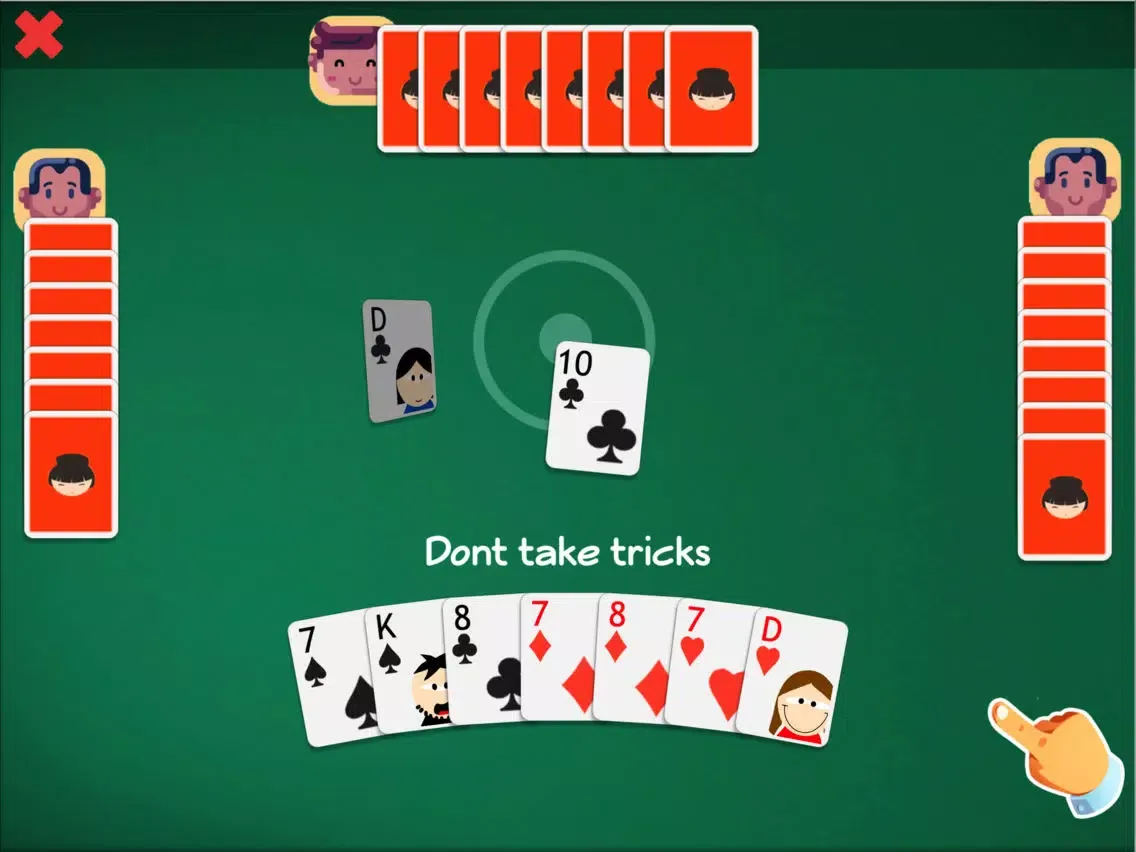 Ảnh chụp màn hình của King of Hearts iPad 