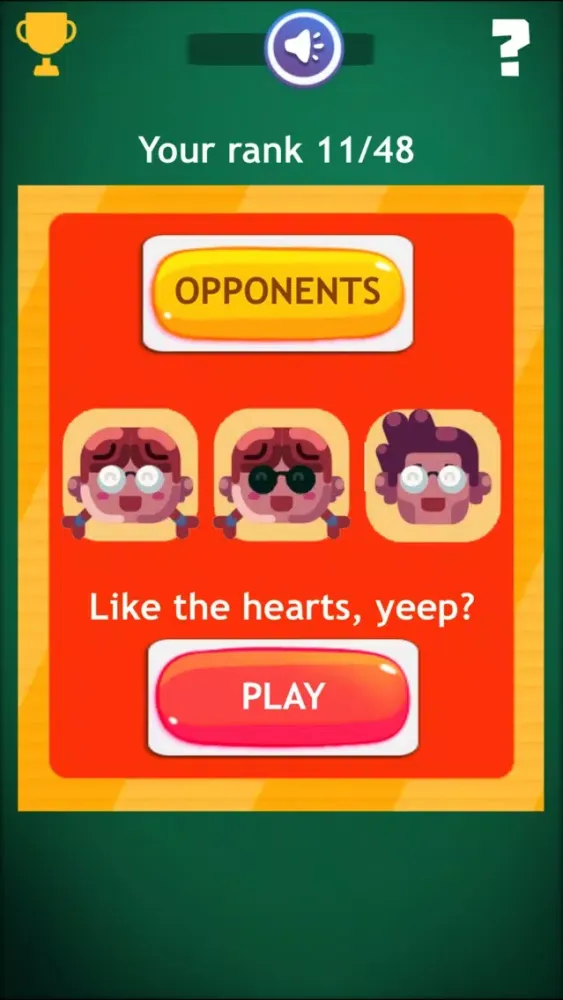 Ảnh chụp màn hình của King of Hearts