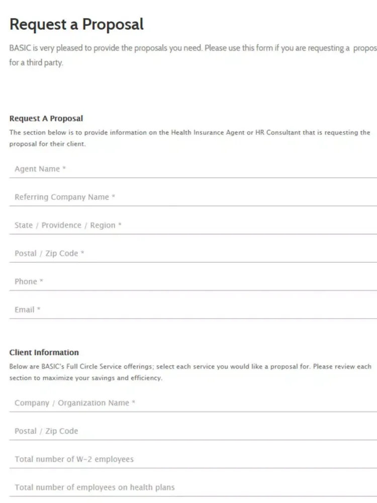 BASIC Broker App iPad 应用截图
