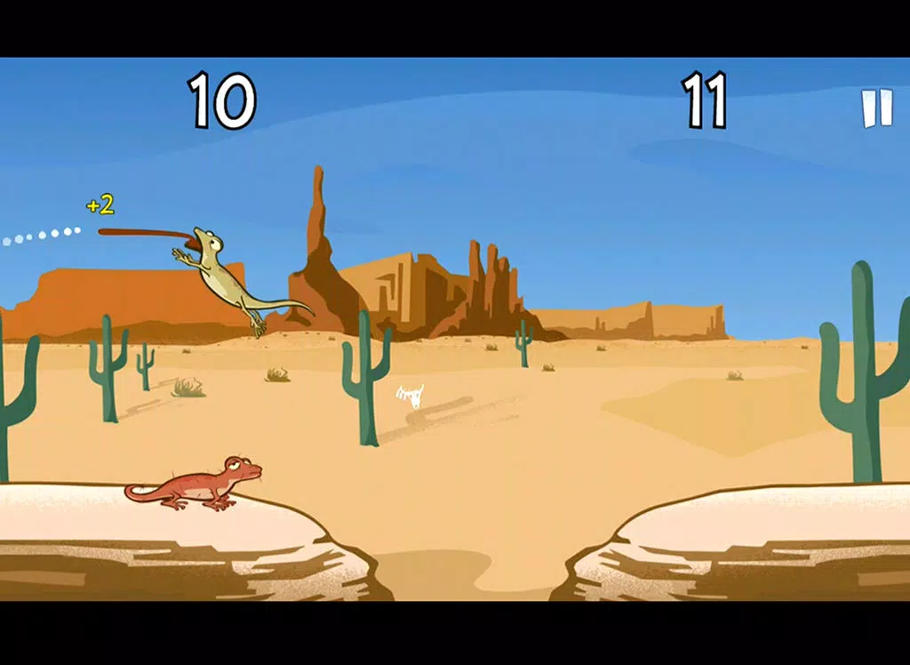 Captures d'écran de Hungry Lizards iPad 