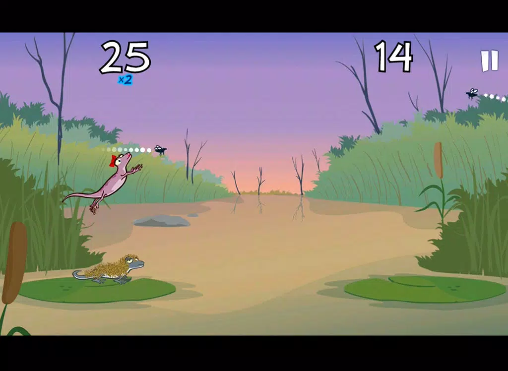 Captures d'écran de Hungry Lizards iPad 