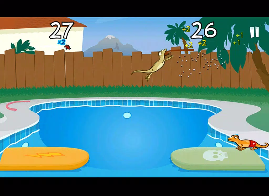 Captures d'écran de Hungry Lizards iPad 