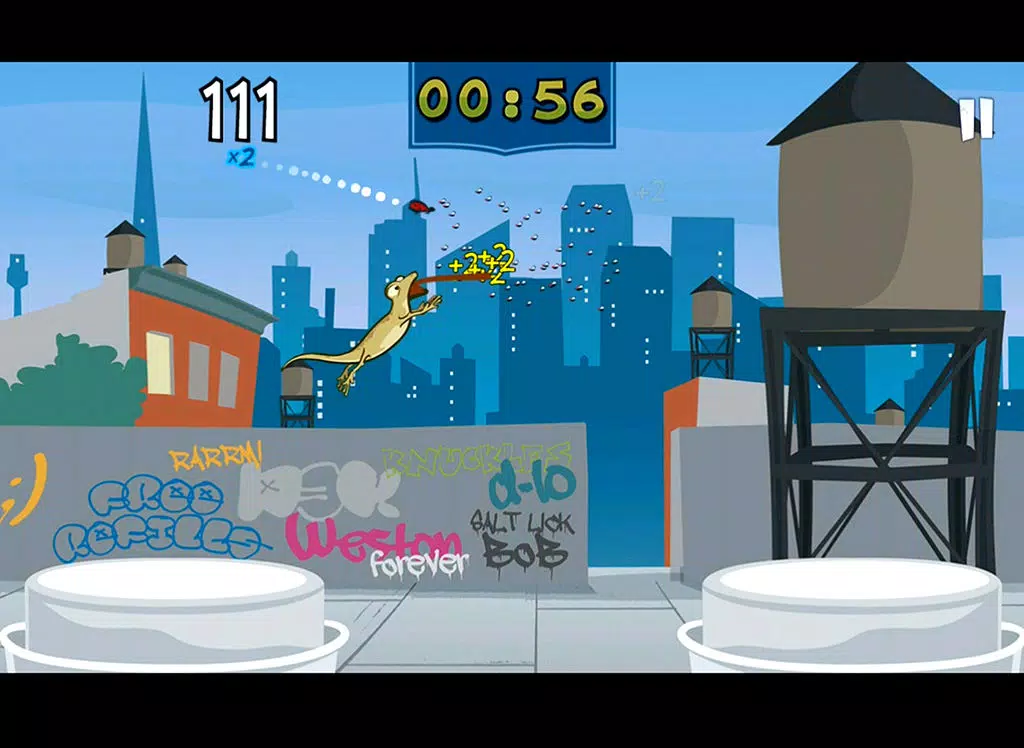 Captures d'écran de Hungry Lizards iPad 