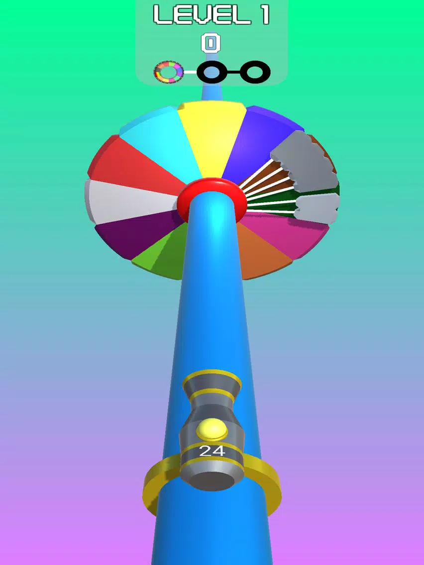 ภาพหน้าจอของ Color Ball Hit iPad 
