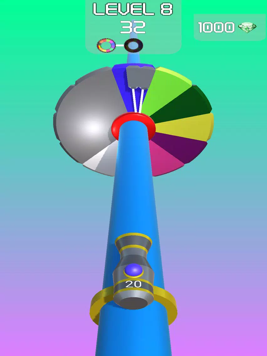 ภาพหน้าจอของ Color Ball Hit iPad 