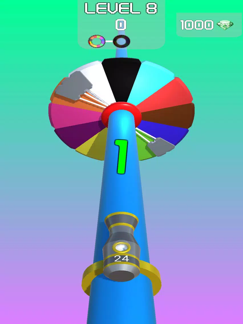 ภาพหน้าจอของ Color Ball Hit iPad 