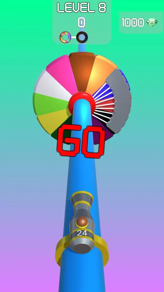 Tangkapan skrin Color Ball Hit