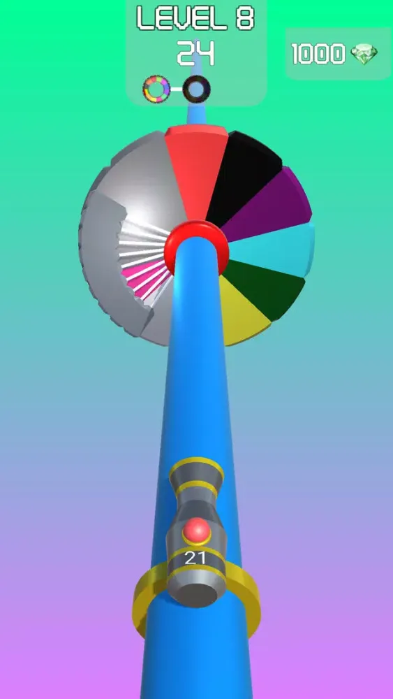 Tangkapan skrin Color Ball Hit