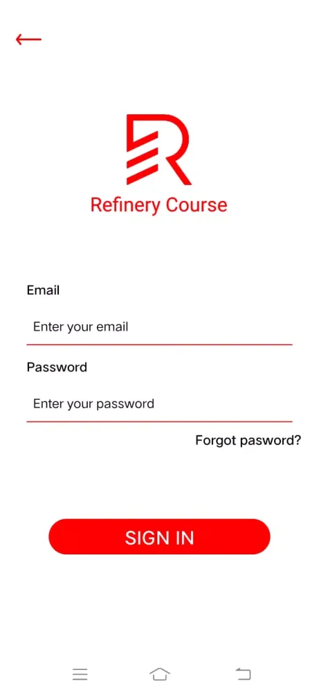 Basic Refinery Course Screenshots
