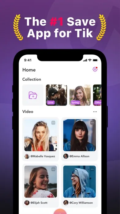 Zrzuty ekranu SnapTik：Tik Video Saver