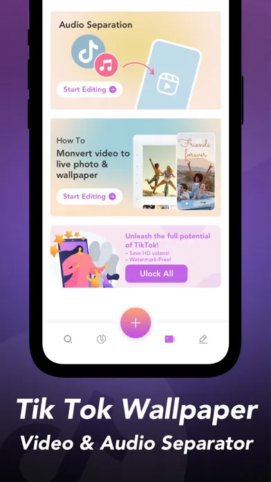 Zrzuty ekranu SnapTik：Tik Video Saver