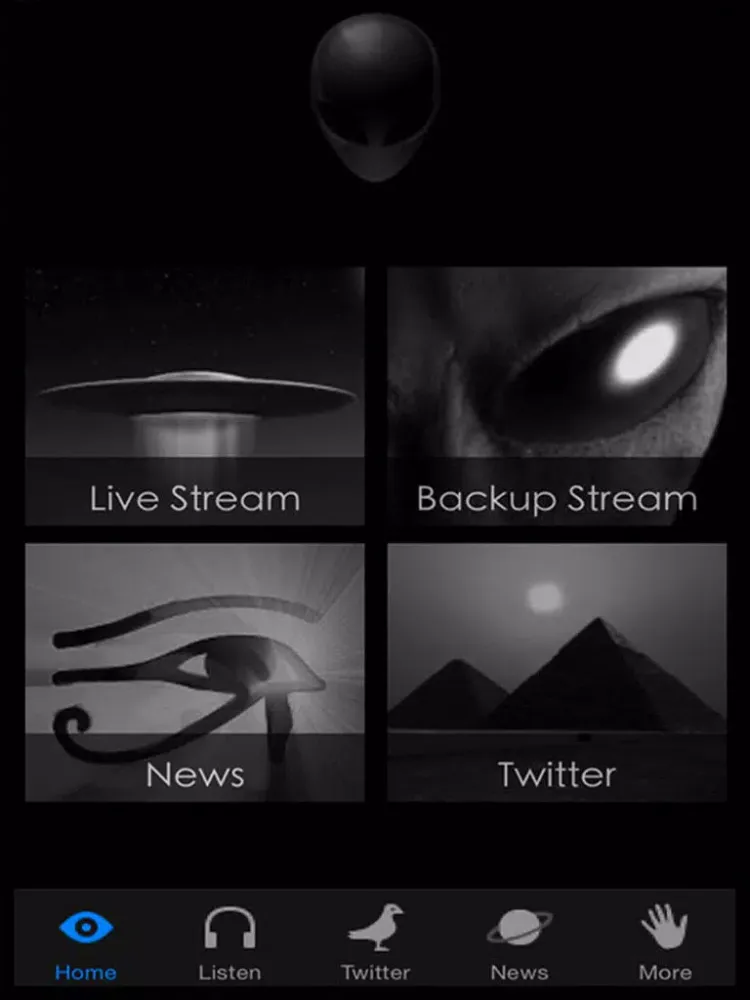 Capturas de tela do Paranormal Radio - Late Night Radio Live iPad 