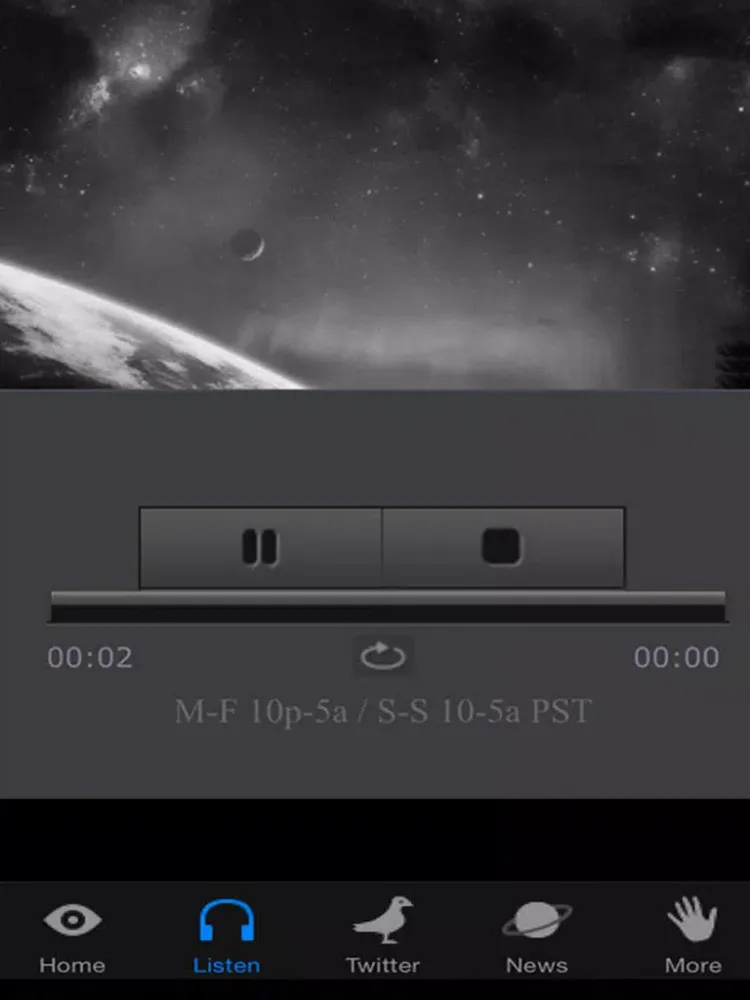 Capturas de tela do Paranormal Radio - Late Night Radio Live iPad 