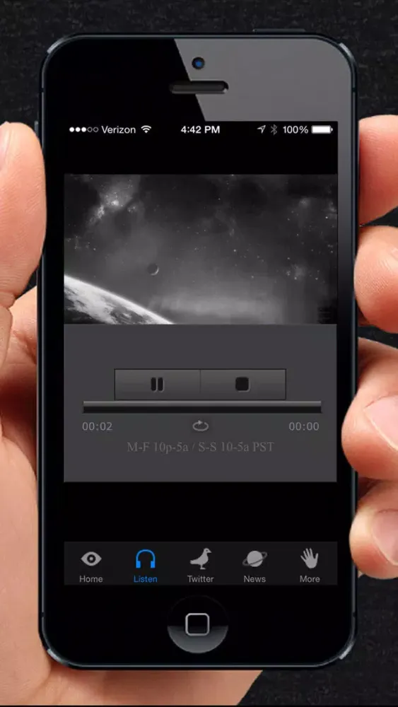 Capturas de tela do Paranormal Radio - Late Night Radio Live