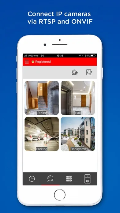 Ảnh chụp màn hình của BAS-IP Intercom