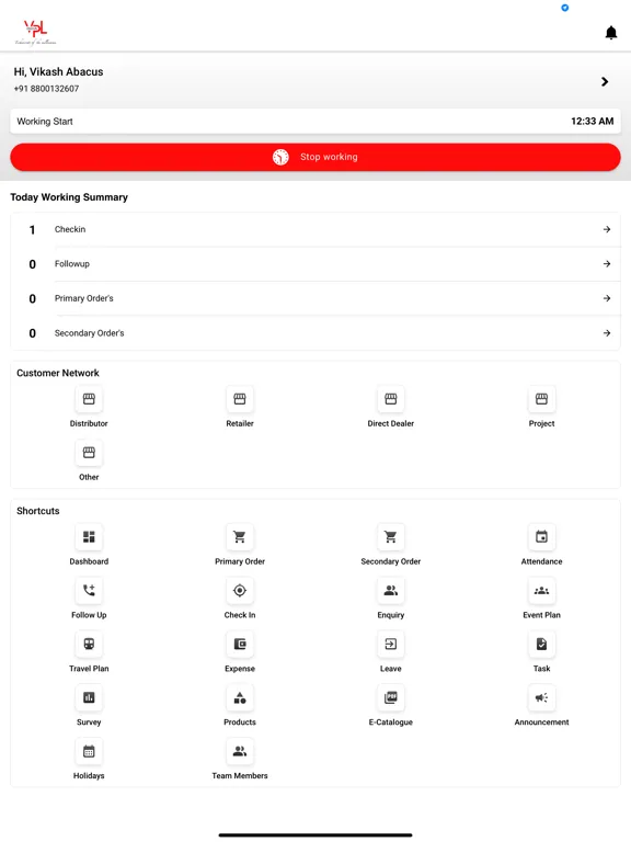 Vishal Pipes iPad  Ekran Görüntüleri