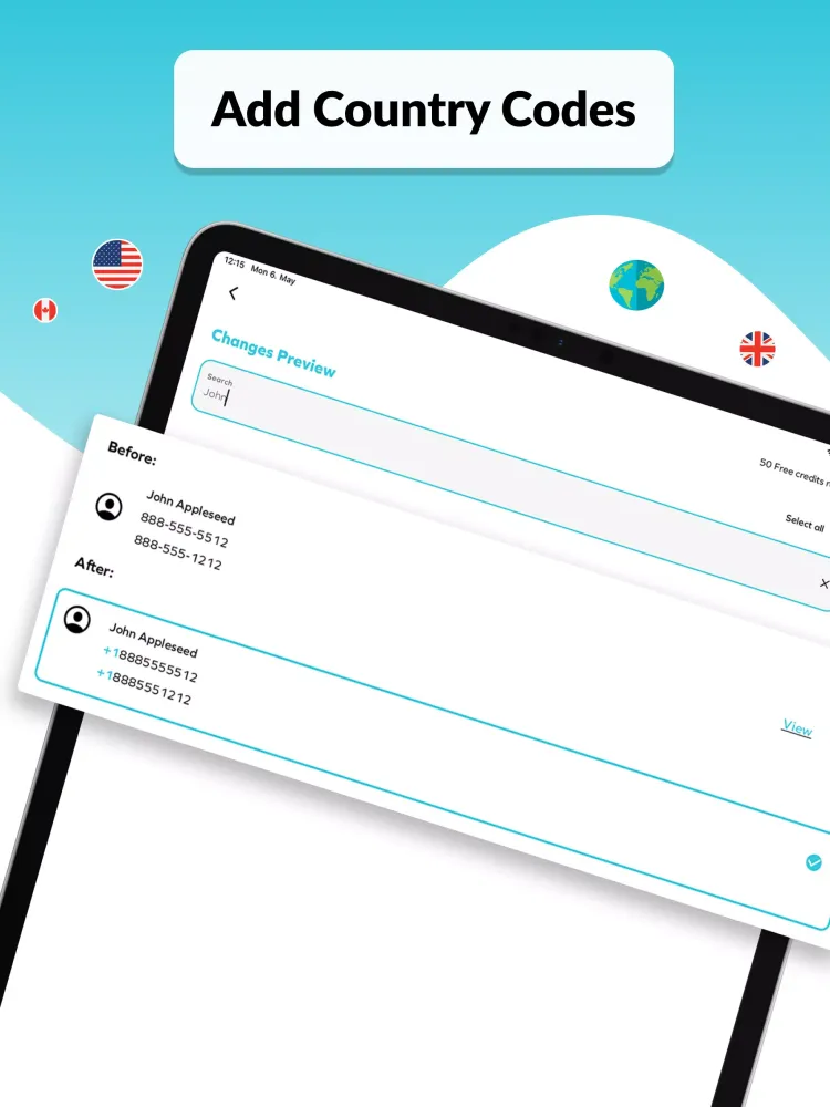 Скриншоты Easy Contacts Fixer