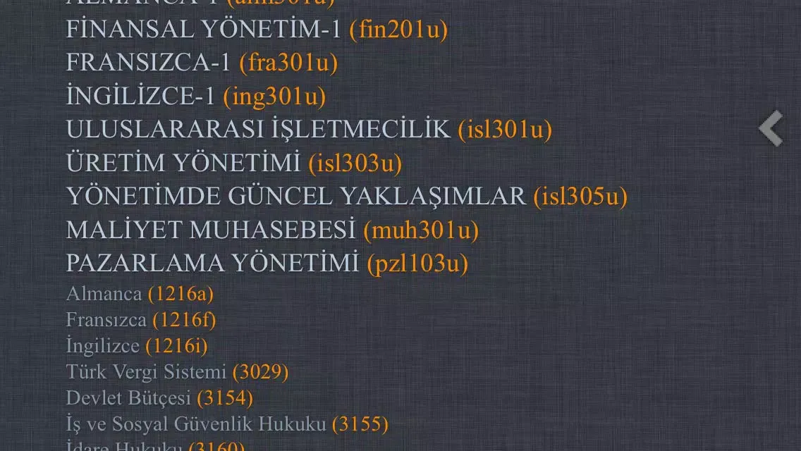 صور AÖF İlahiyat 2. Sınıf (Kredili Sistem)