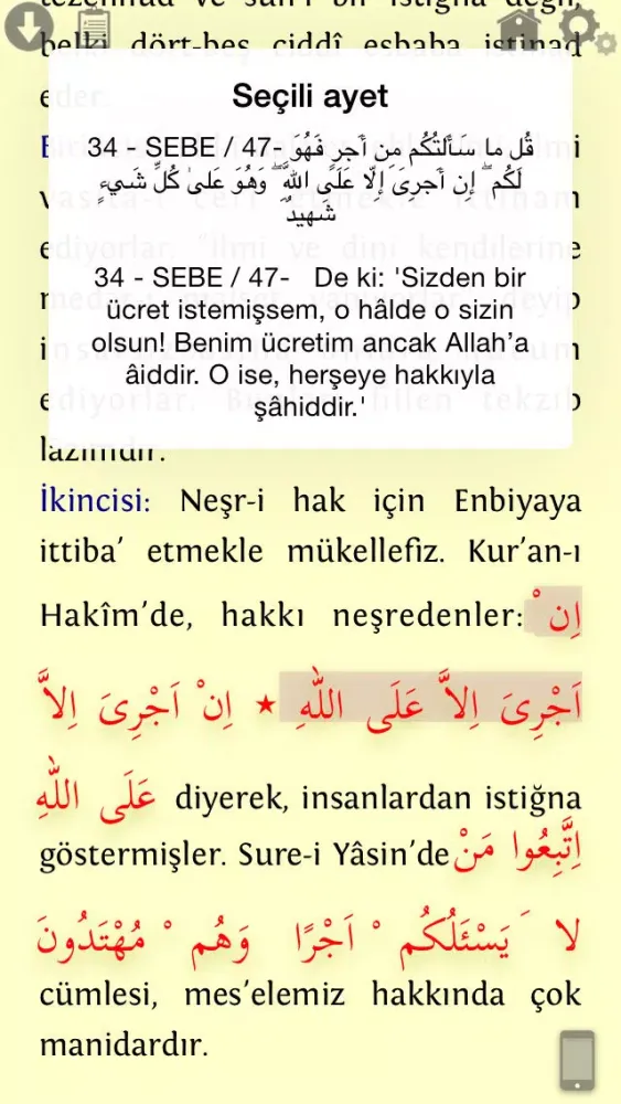 Скриншоты Risale-i Nur - Envar Neşriyat