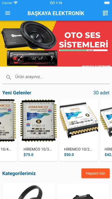 Başkaya Elektronik B2b Market应用截图