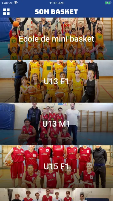 Zrzuty ekranu SO Millau Basket