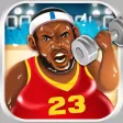 Basketball Fat to Fit Gym - real sports stars jump-ing & run shoot toss game for kids!