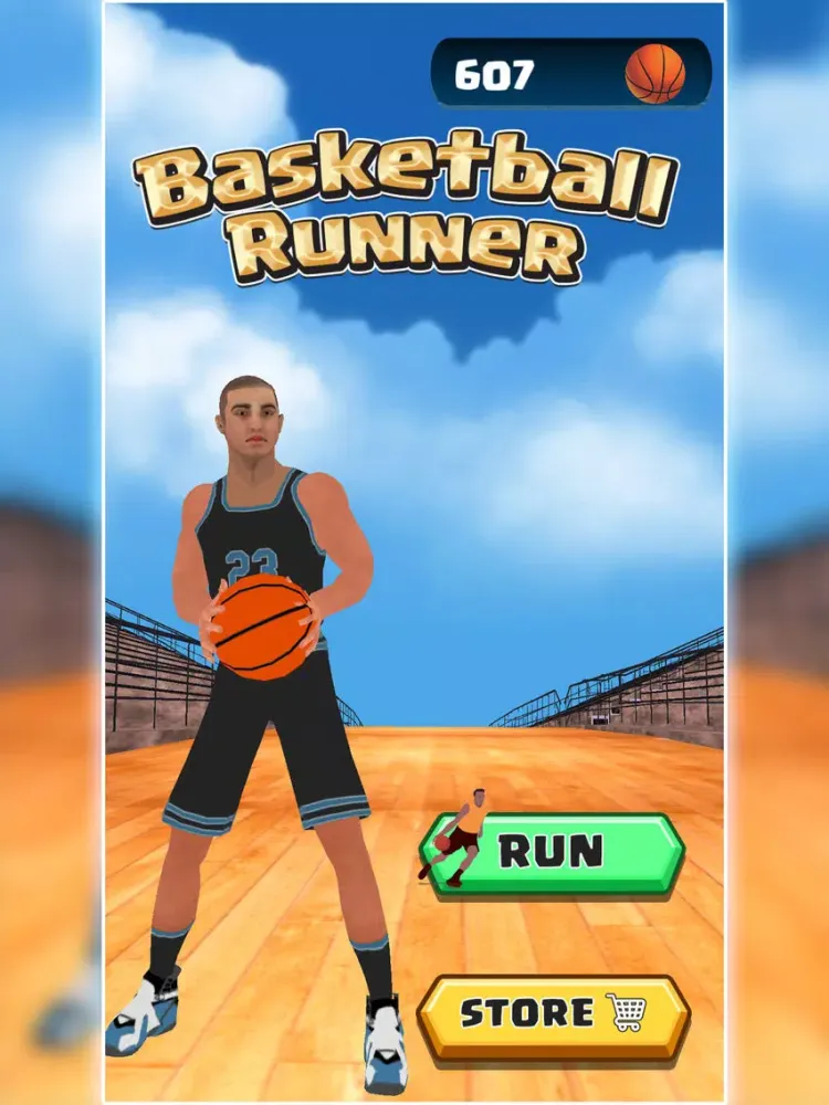 Zrzuty ekranu Basketball Runner! iPad 