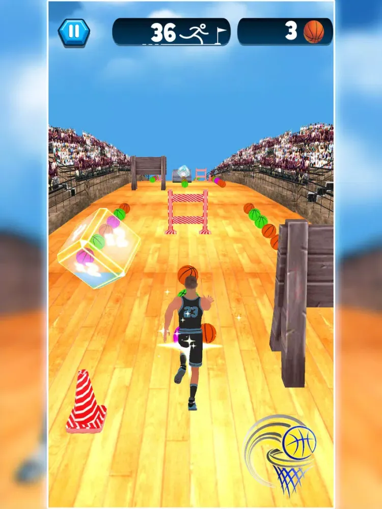 Zrzuty ekranu Basketball Runner! iPad 