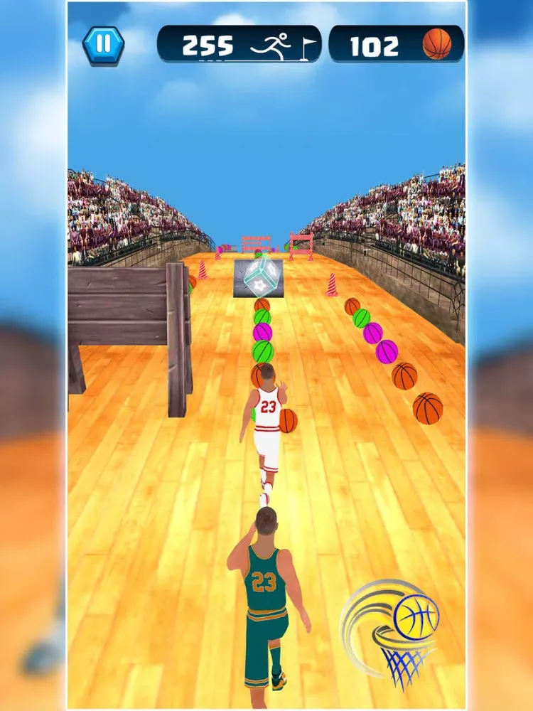 Zrzuty ekranu Basketball Runner! iPad 
