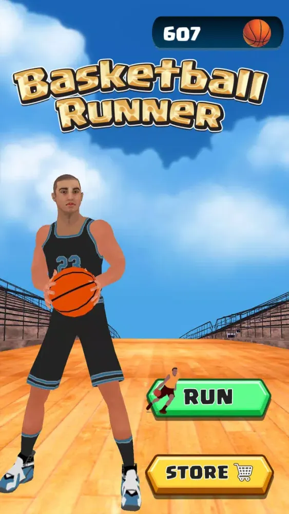 Zrzuty ekranu Basketball Runner!