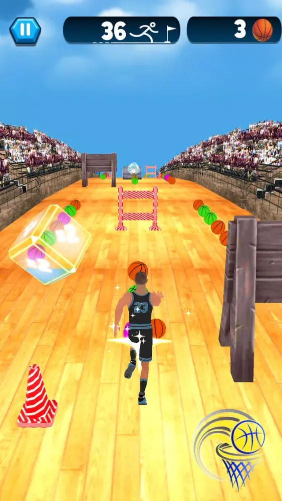 Zrzuty ekranu Basketball Runner!