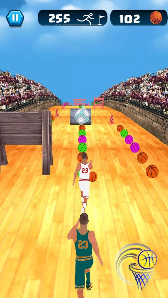 Zrzuty ekranu Basketball Runner!