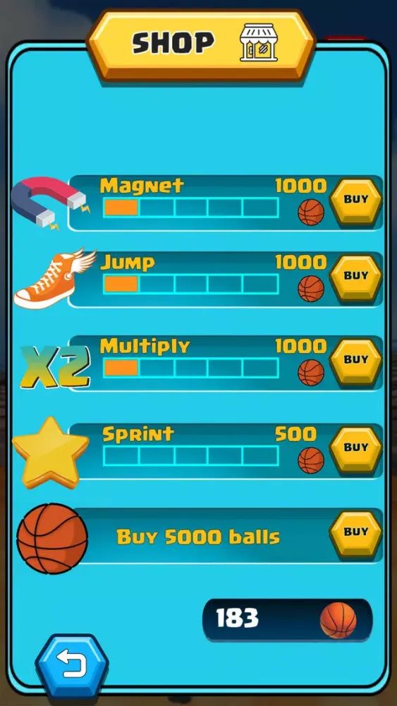 Zrzuty ekranu Basketball Runner!