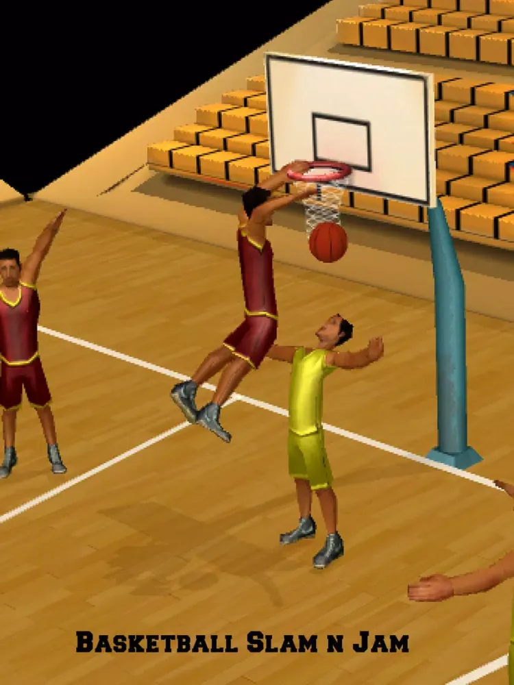 Capturas de tela do Basketball 3D Slam n Jam iPad 