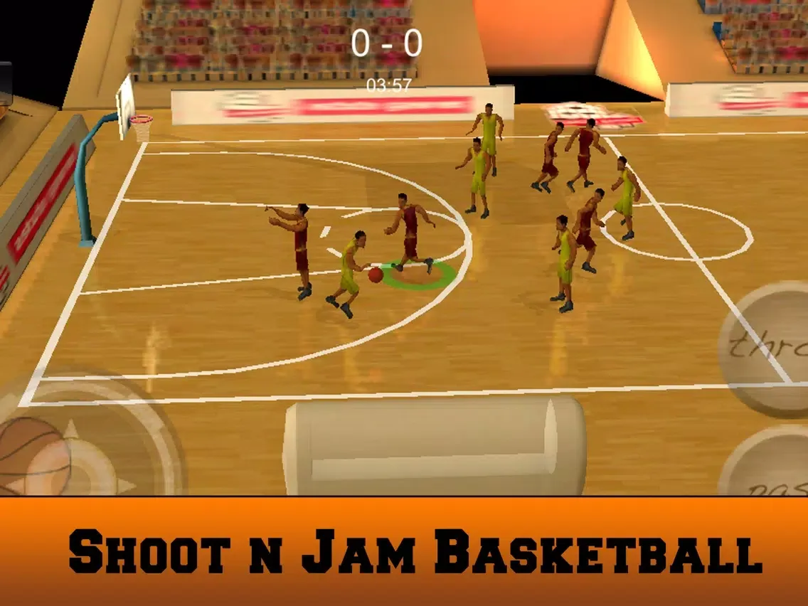 Capturas de tela do Basketball 3D Slam n Jam iPad 