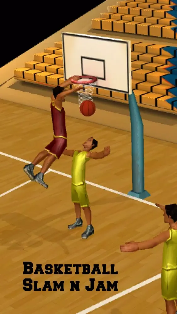 Capturas de tela do Basketball 3D Slam n Jam
