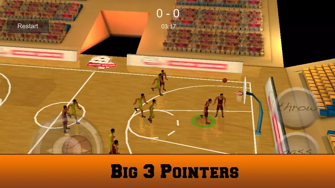 Capturas de tela do Basketball 3D Slam n Jam
