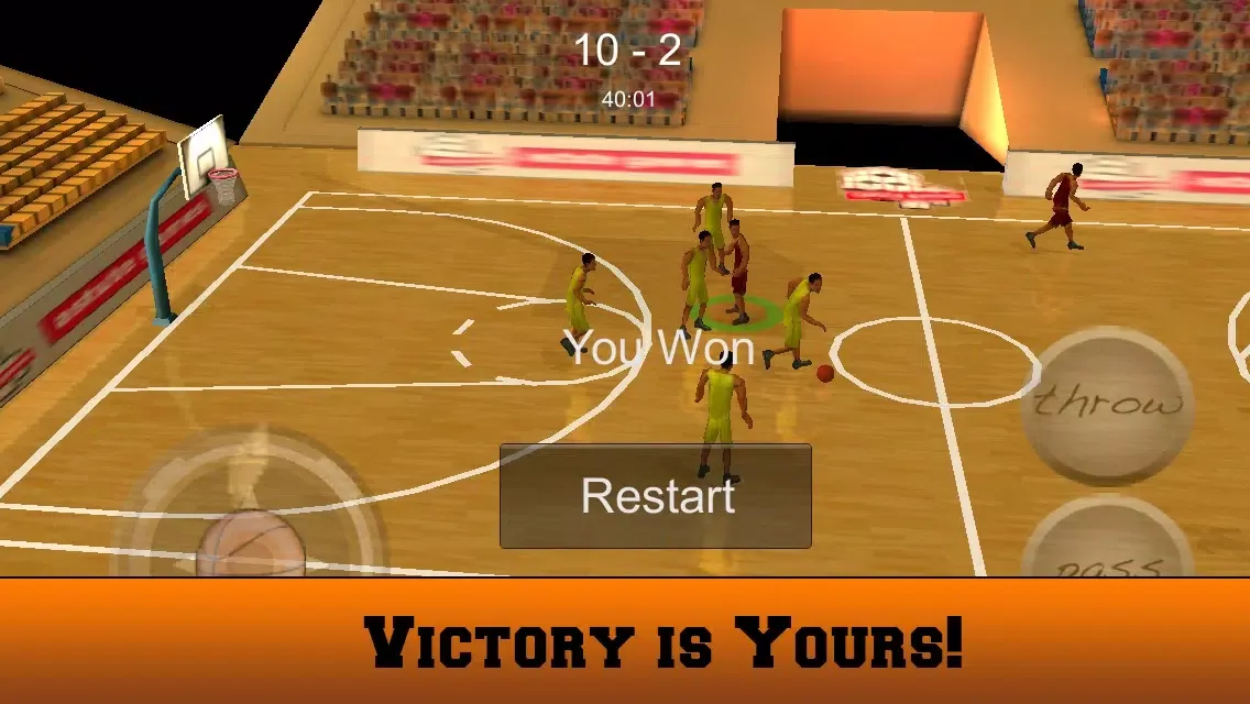 Capturas de tela do Basketball 3D Slam n Jam