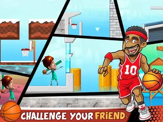 Tangkapan skrin Epic Basketball Clash Stars 21 iPad 