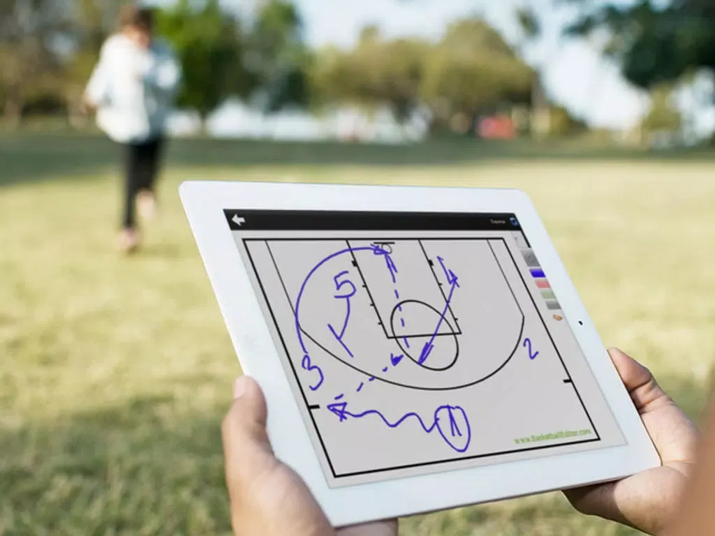 BasketEditor Playbook Free iPad 应用截图