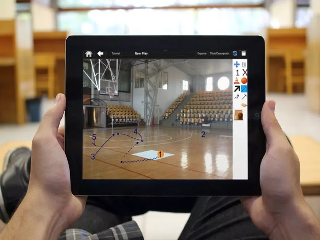 BasketEditor Playbook Free iPad 应用截图