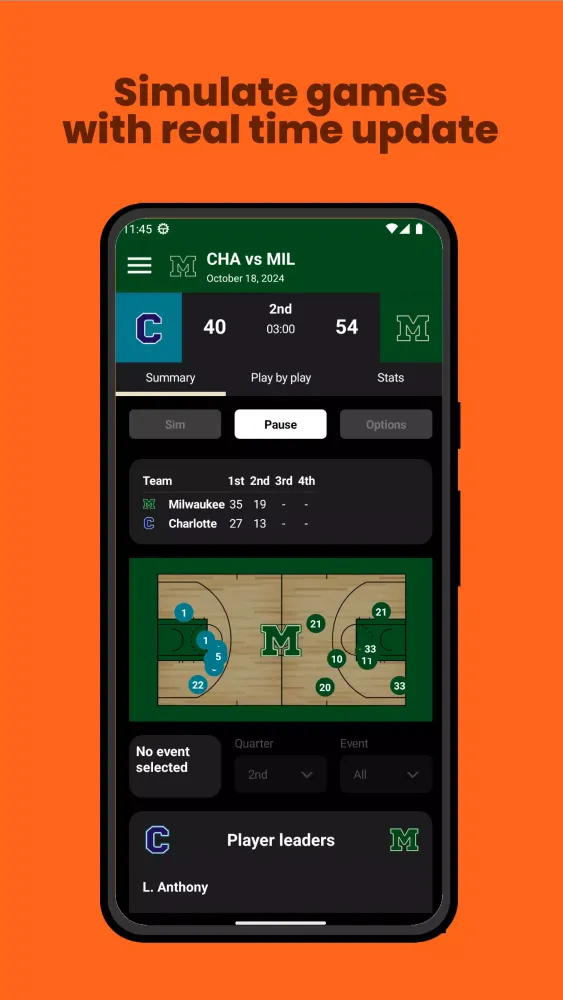 Basketball Legacy Manager 25 Screenshots