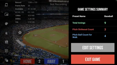 Screenshot di BT Baseball Camera