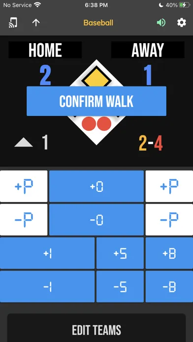 BT Baseball Controller سکرین شاٹس