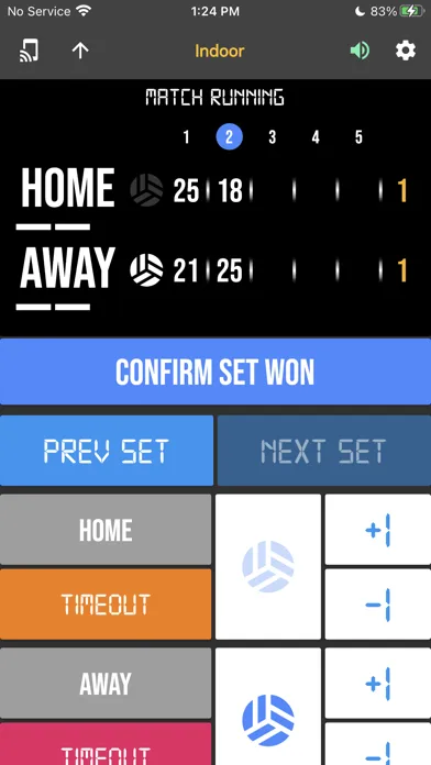 BT Volleyball Controller Ekran Görüntüleri