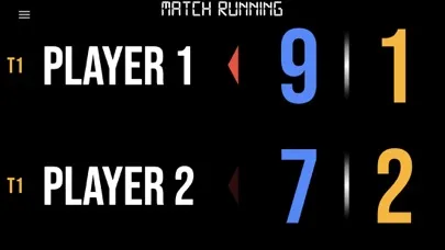 BT Table Tennis Scoreboard Screenshots