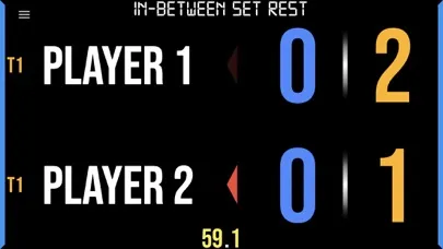 BT Table Tennis Scoreboard Screenshots