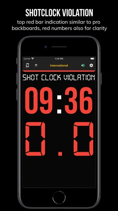 Capturas de pantalla de BT Basketball Shotclock
