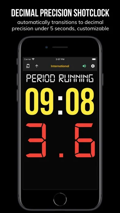Capturas de pantalla de BT Basketball Shotclock