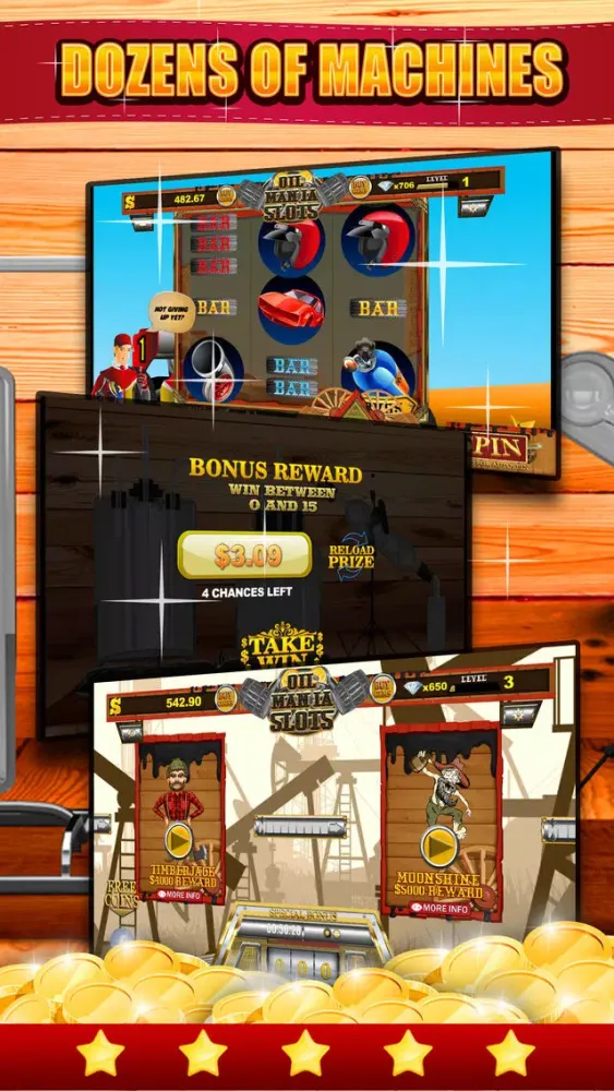 Capturas de pantalla de AAA Oil Mania Slots - Spin and Win the Black Gold Casino